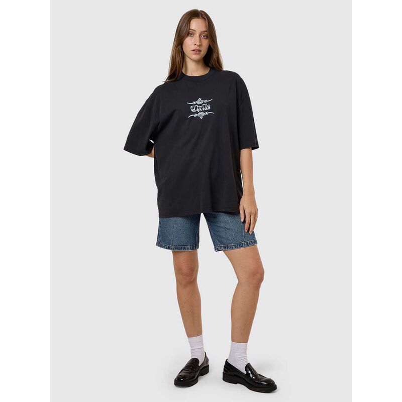 Thrills Metal And Mayhem Oversized Tee image number 3